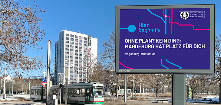The new “It starts here” campaign for student recruitment